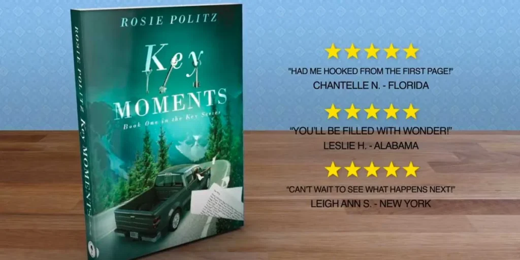 key moments book promo video still