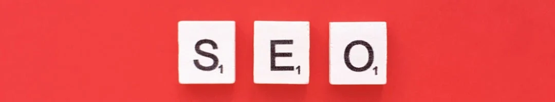 construction company SEO concept image with tile letters