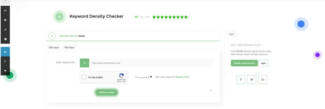 how to use freeseotools keyword density checker