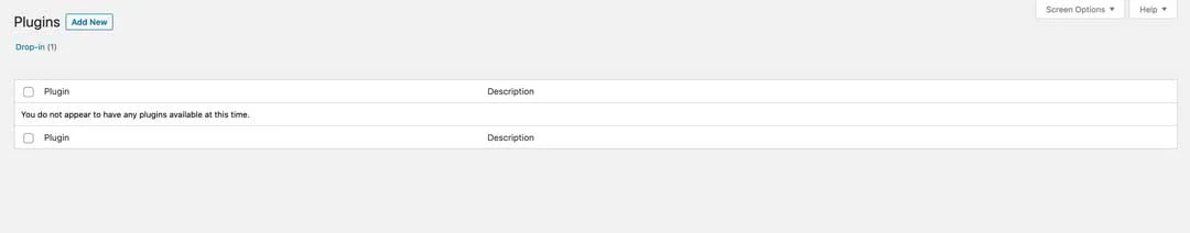 wordpress add plugins menu