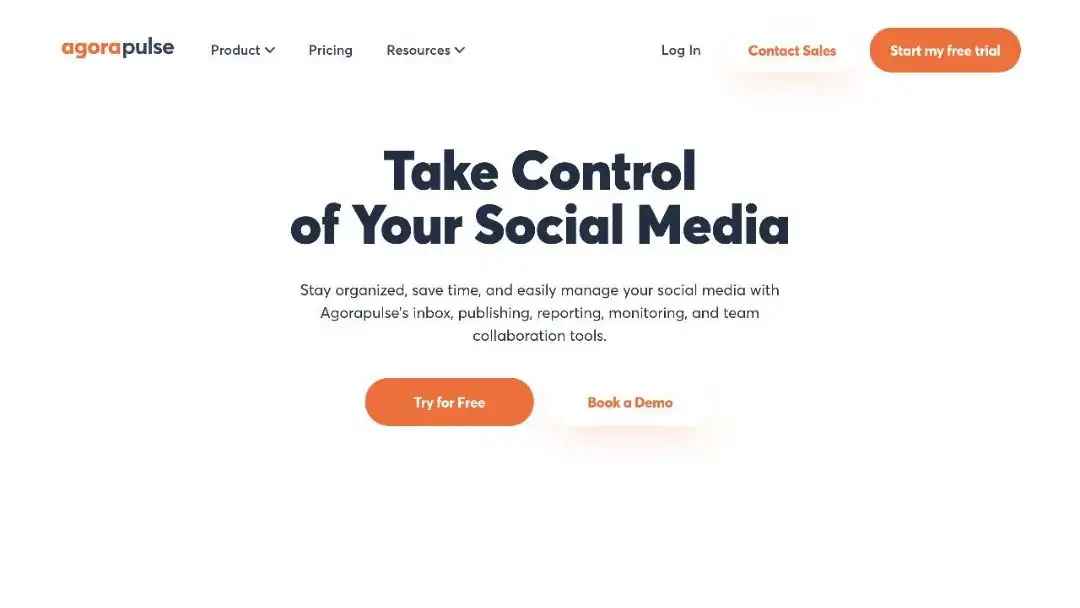 agorapulse digital marketing tool for dentists