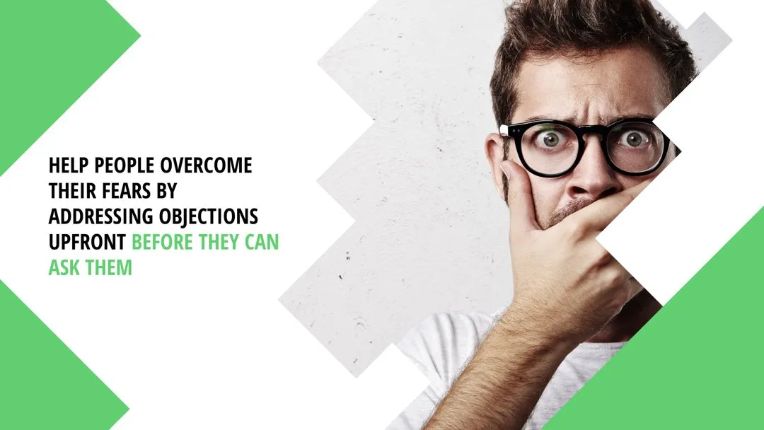 highly converting website overcome visitors fears
