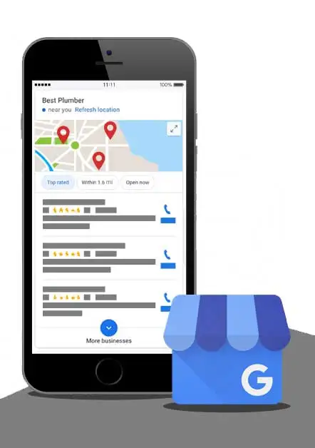 google my business for plumber marketing company in baton rouge