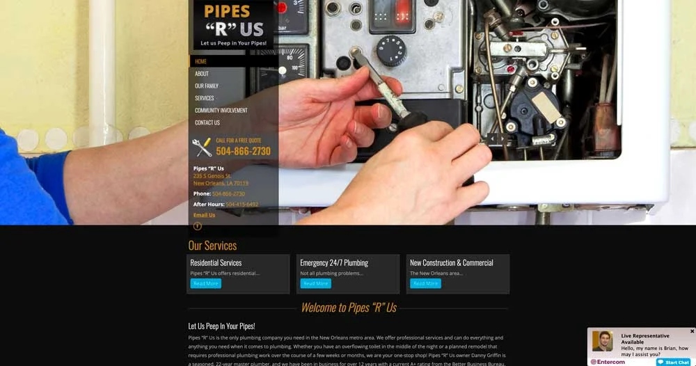 Top 100 Plumbing Websites for Inspiration