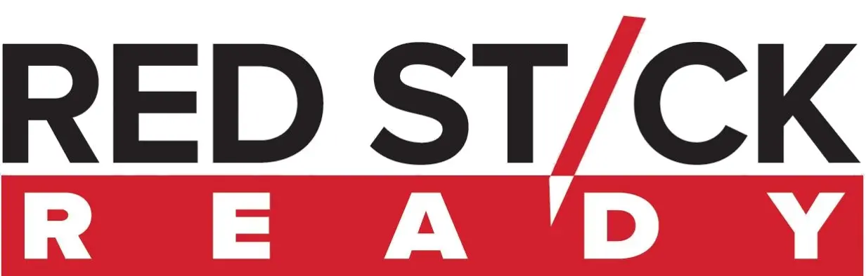 red stick trademarked logo