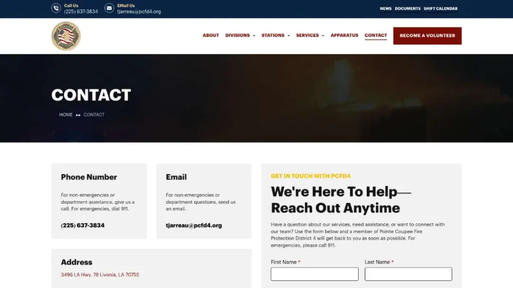 https pcfd4.org contact 