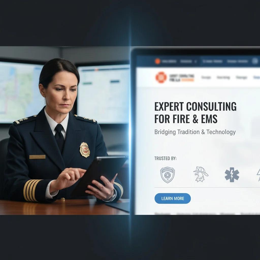 fire ems consultant website tablet demo