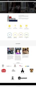 BR Soldier Outreach Website Screenshot