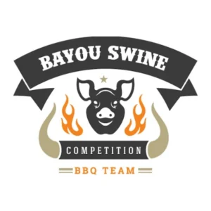 bayou swine custom competition team logo design baton rouge