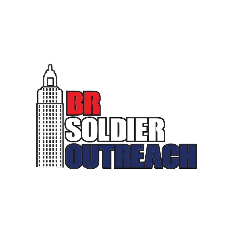 br soldier outreach baton rouge logo design