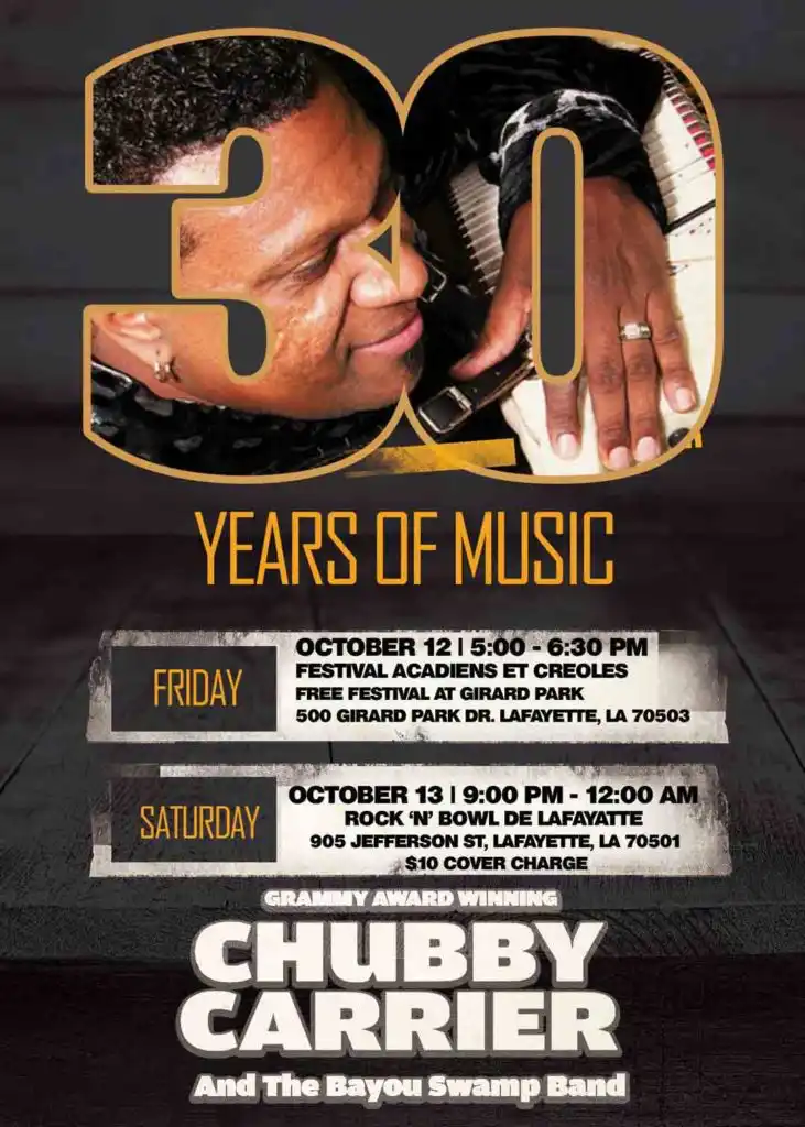 chubby carrier 30 year anniversary graphic