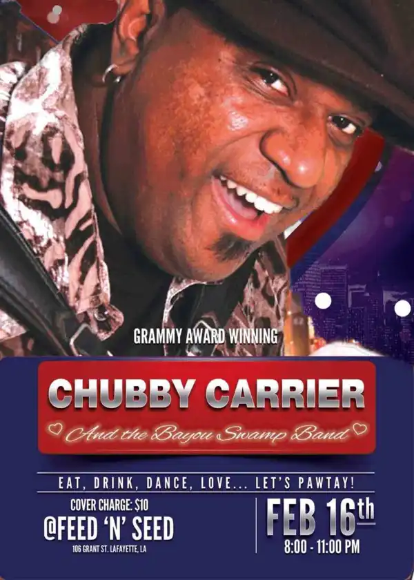 chubby carrier feed n seed event graphic