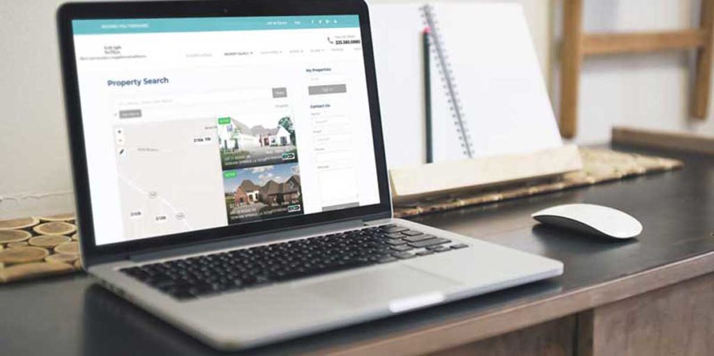 forthright real estate mac mockup