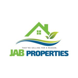 jab properties home inspector denham springs logo design