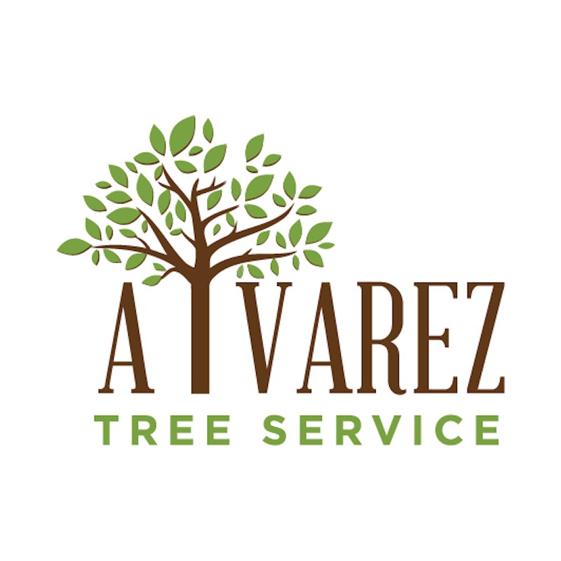 alvarez denham springs tree service logo design