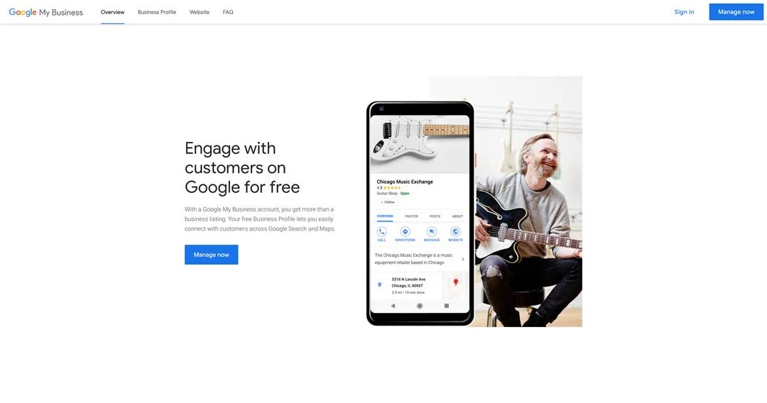 engage more customers and increase local seo with google my business