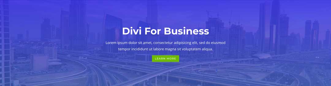 example of headings on a divi website