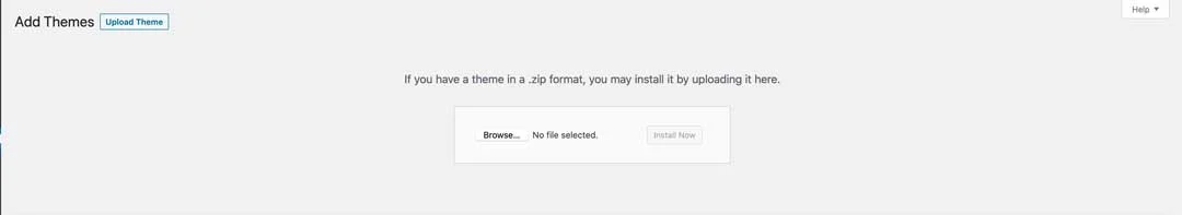 super simple seo wordpress class upload theme in user dashboard