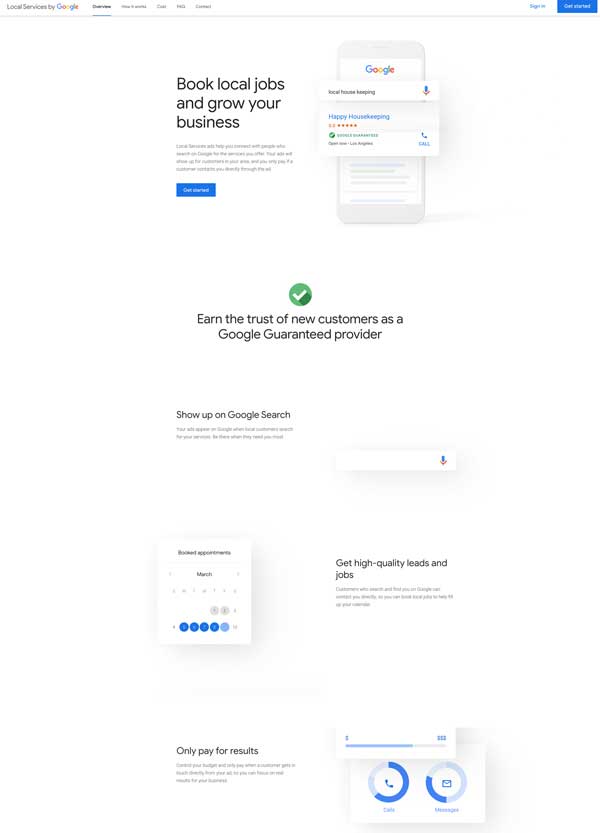 google ads local services marketing for plumbers 1