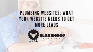 what plumbing websites need to get sales leads