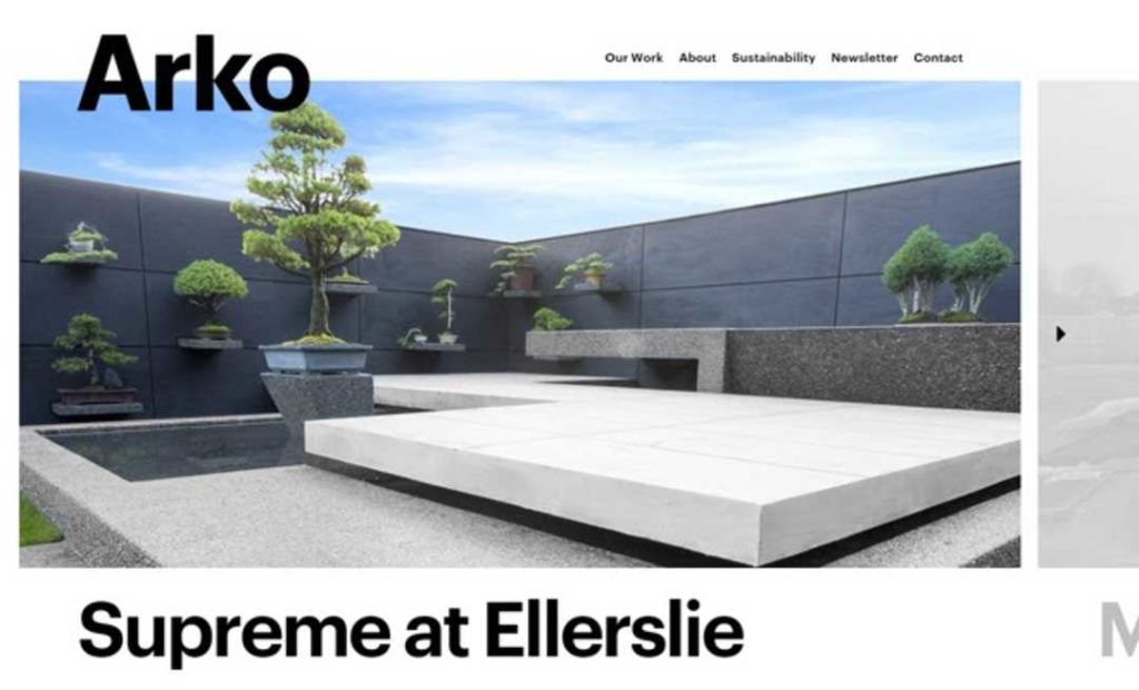 arko best architecture website design