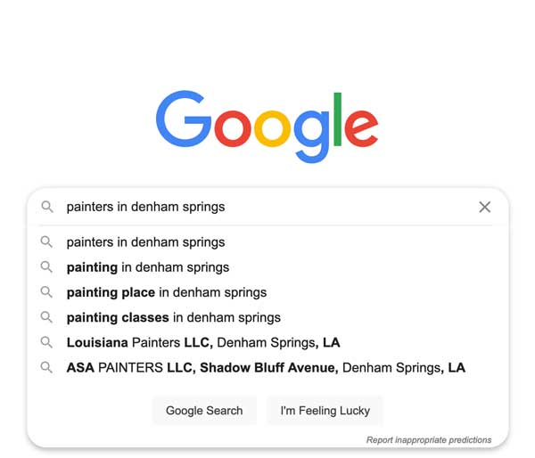 denham springs painting company search engine optimization