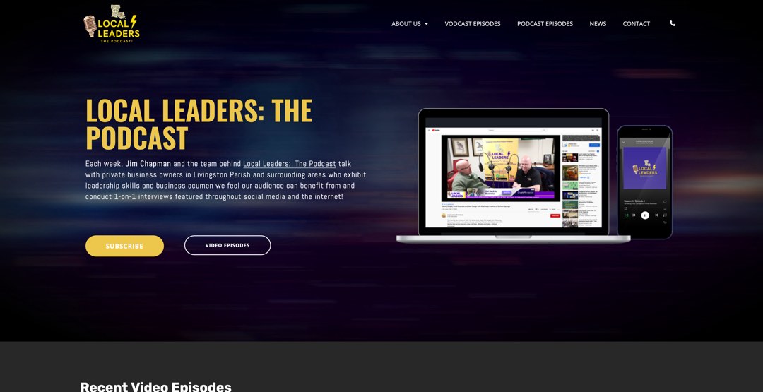 local leaders podcast website