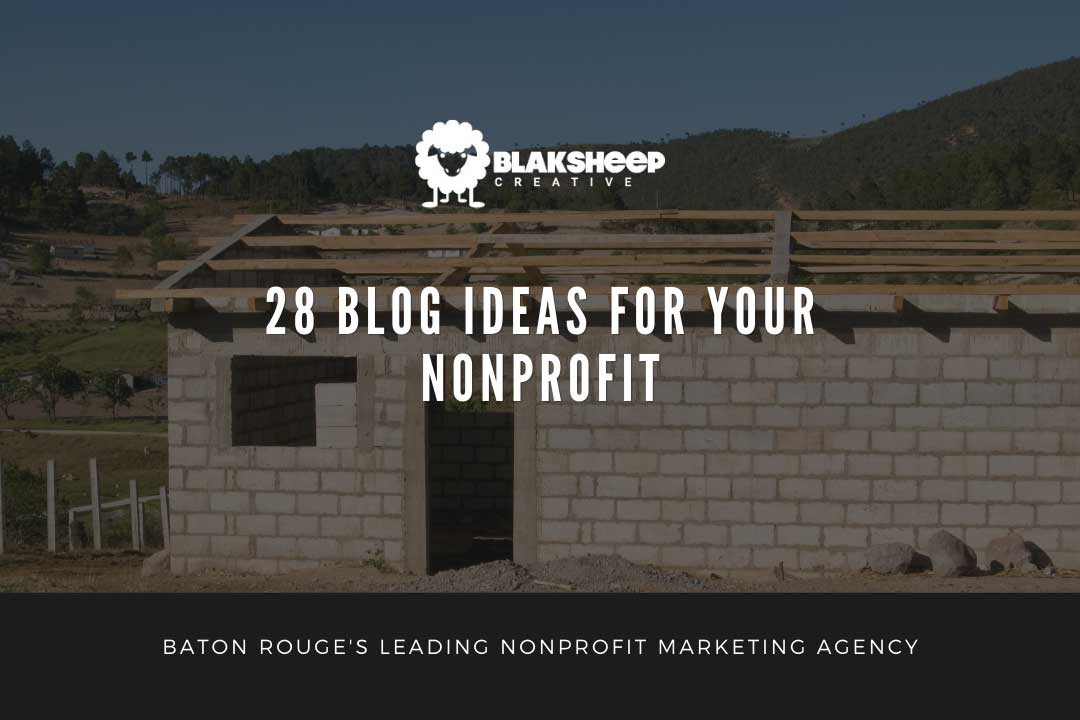 nonprofit blog post ideas 1 3