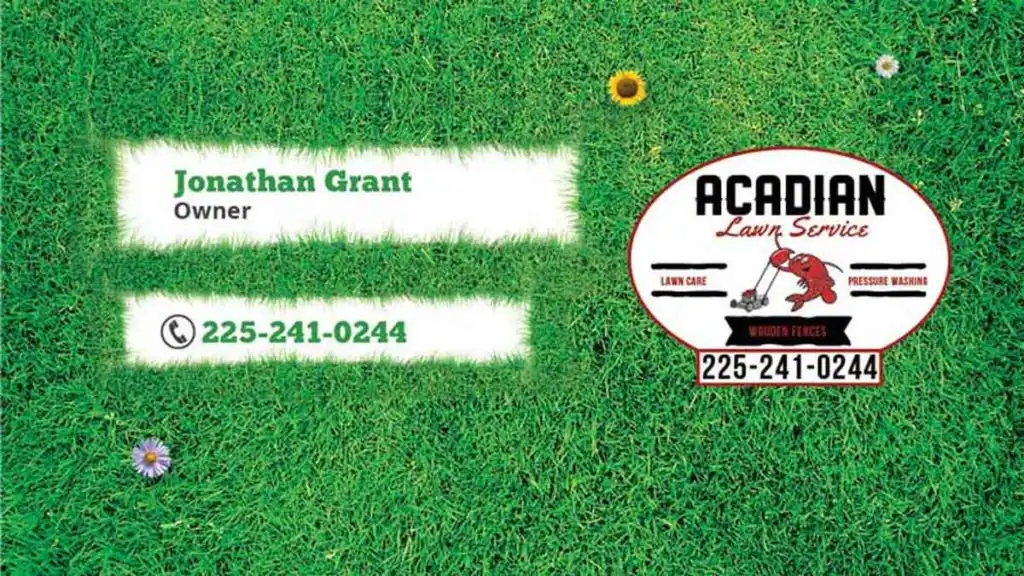 acadian lawn business card front 1024x576 1