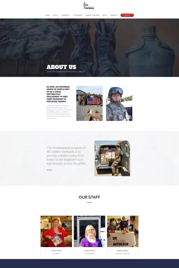 br soldier outreach nonprofit website screencapture brsoldieroutreach about 2021 05 17 12 55 16