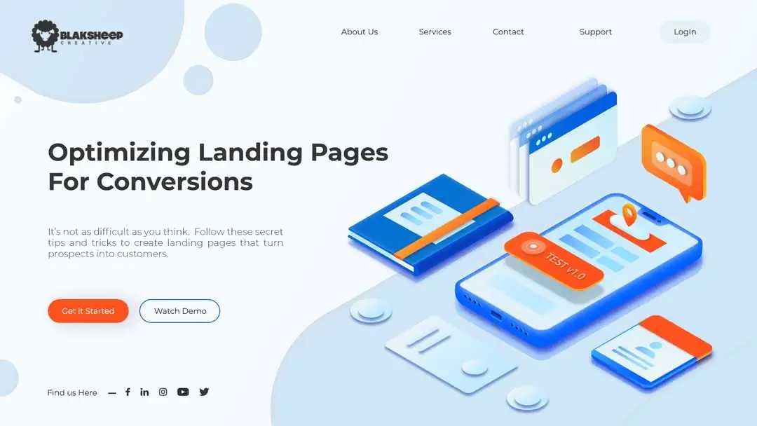 how to optimize landing pages for conversions