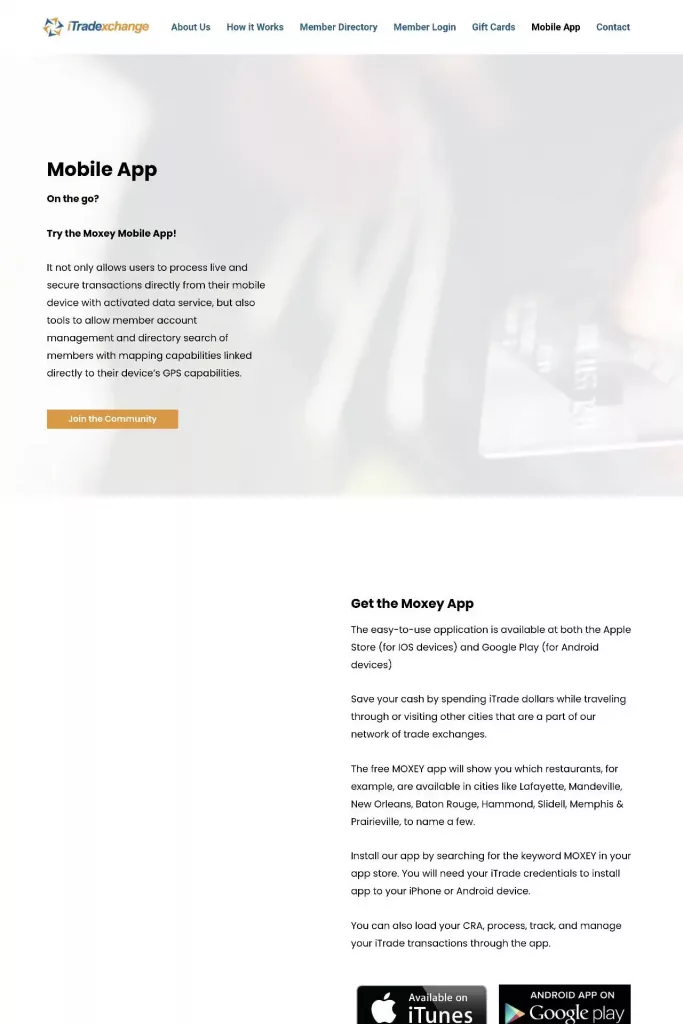 https itradexchange.biz mobile app