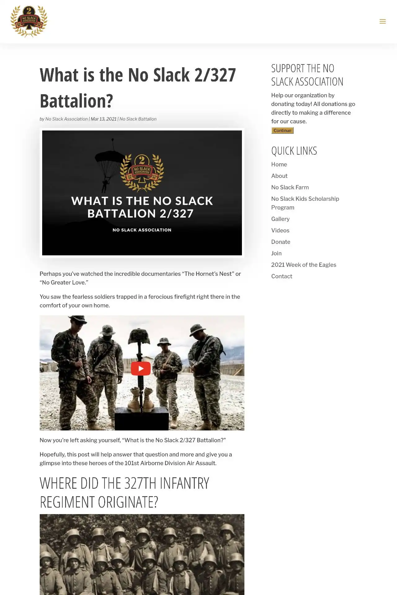 https noslackassociation.com no slack battalion what is no slack 2 327 batallion