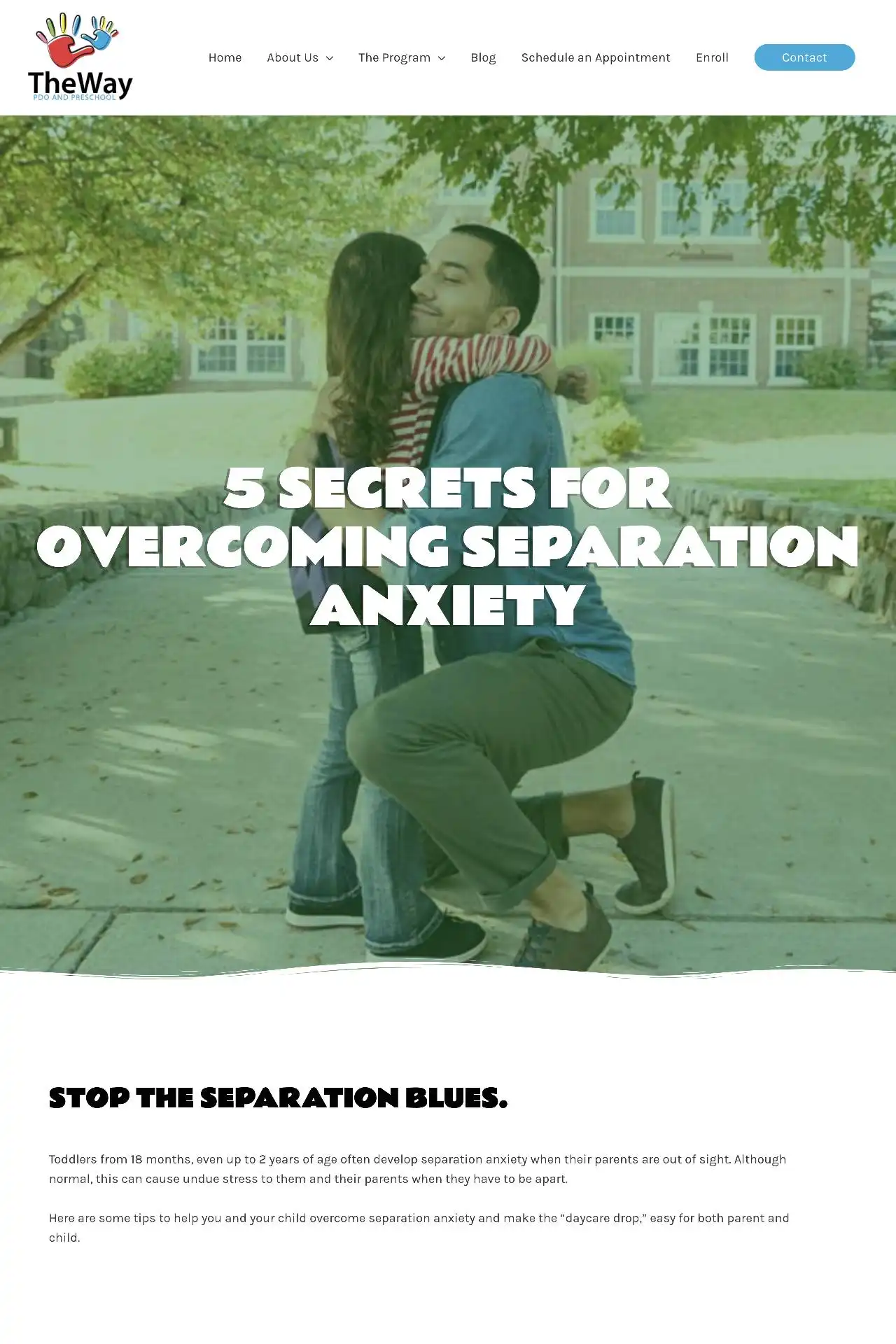 https thewaypdo.com drop off 5 secrets for overcoming separation anxiety
