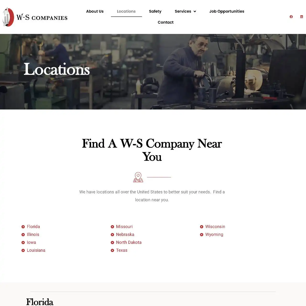 industrial website design development https w sindustrial.com privacy policy locations