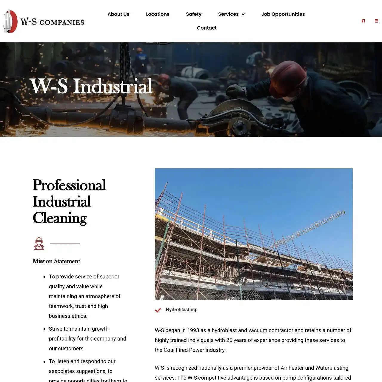 industrial website design development https w sindustrial.com services w s industrial