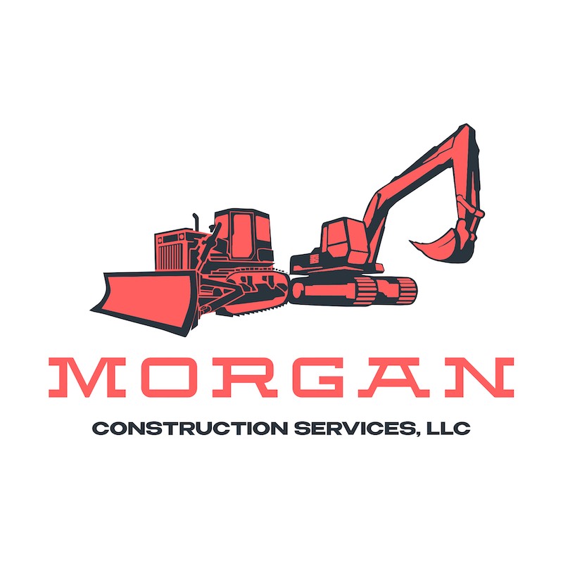 morgan construction services ethel louisiana logo design project