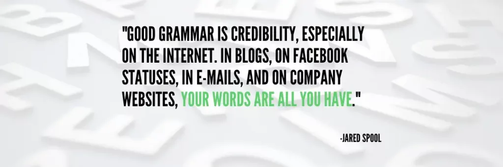 jared spool quote on social media spelling