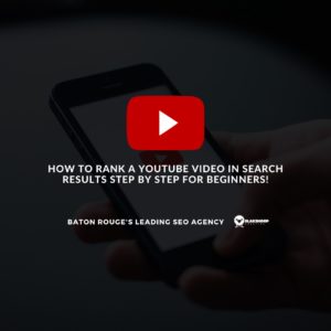 How to Rank a YouTube Video in Search Results Step By Step For Beginners