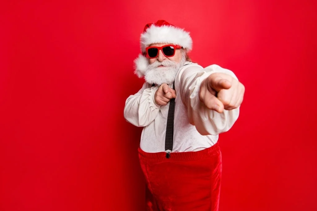 santa claus goat at marketing baton rouge