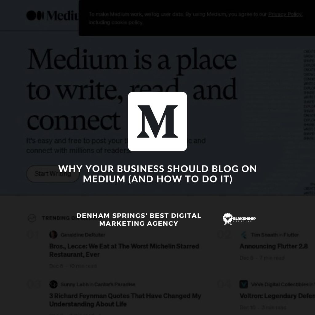 why your business should blog on medium how to do it