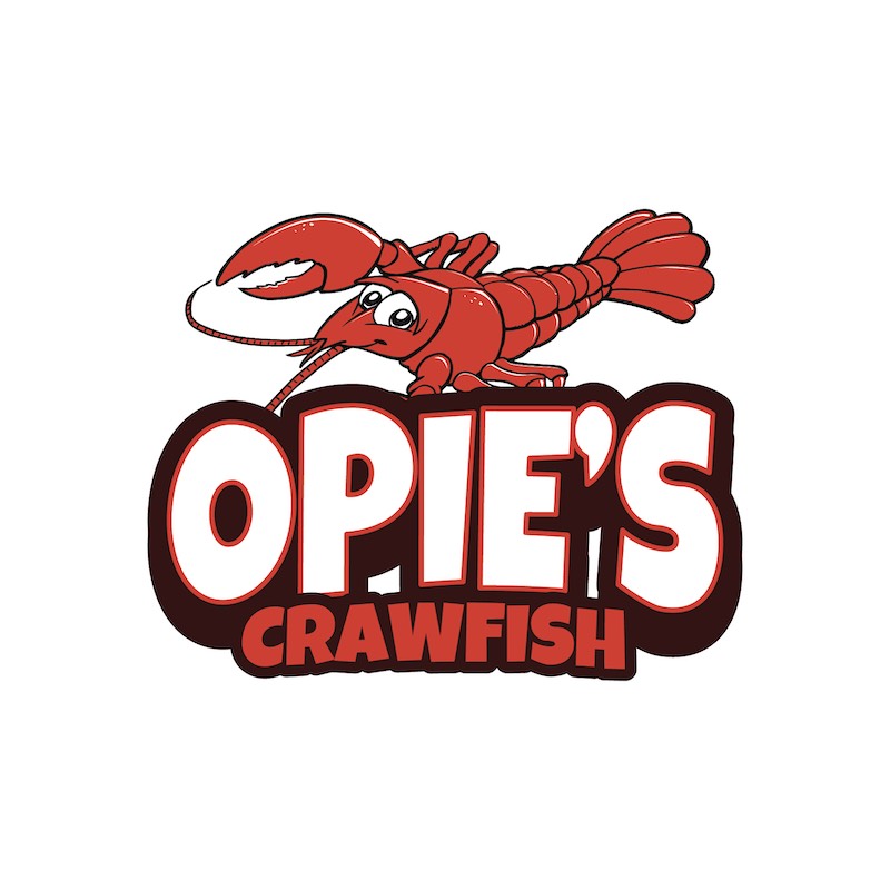 opies crawfish baton rouge new logo design