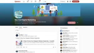 quora for off page seo