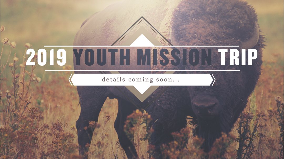 2019 youth mission trip announcement slide