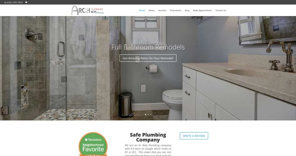 Top 100 Plumbing Websites for Inspiration
