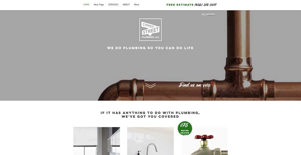 cypress street plumbing 100 plumbing website list