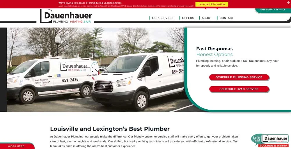 Top 100 Plumbing Websites for Inspiration