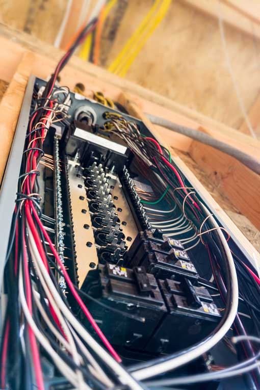 electrical wires in residential construction