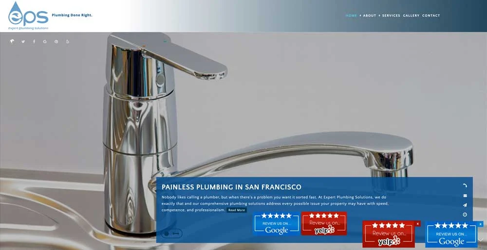Top 100 Plumbing Websites for Inspiration