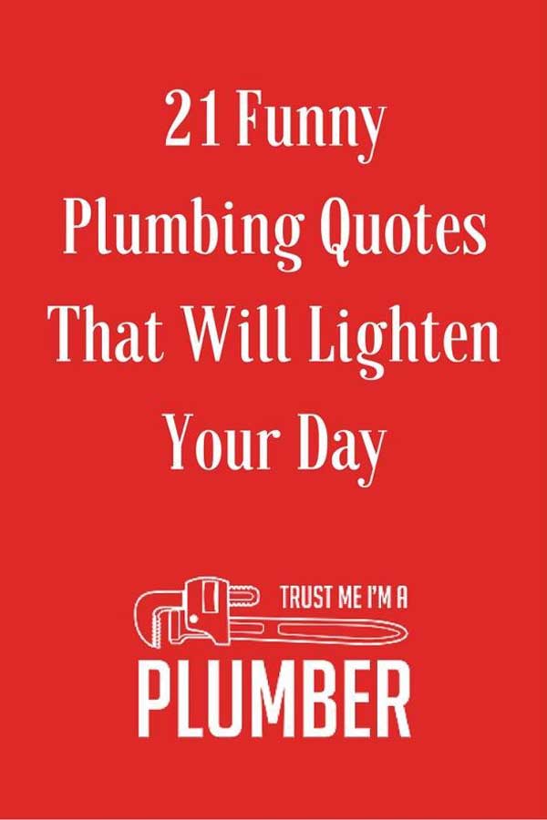 plumbing social media funny quotes idea